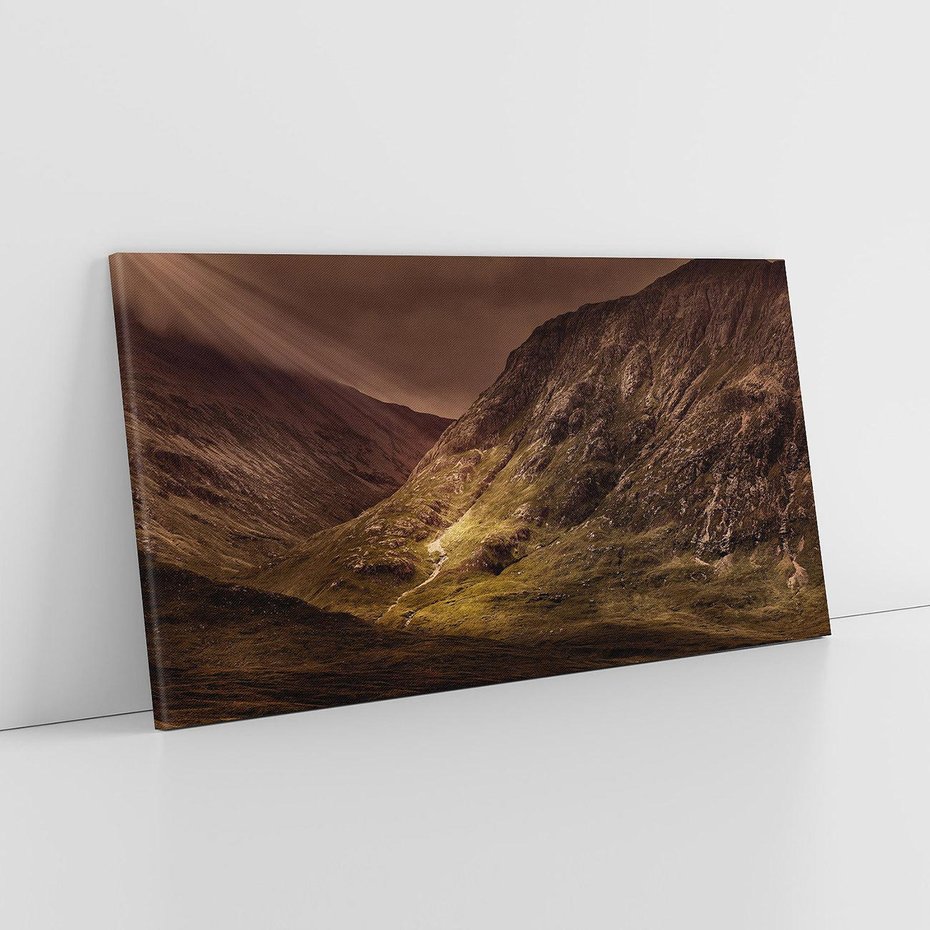 Obraz na płótnie 100x50 - Górska sceneria - góry, krajobraz