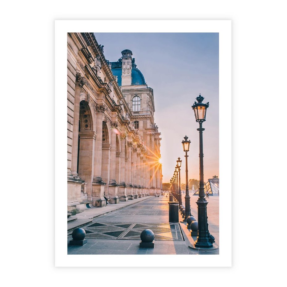 Plakat bez ramy 40x50 - Magiczne spacery - uliczka, perspektywa