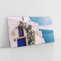 Obraz na płótnie 120x60 - Urok Greckiej Wyspy - Santorini, Grecja