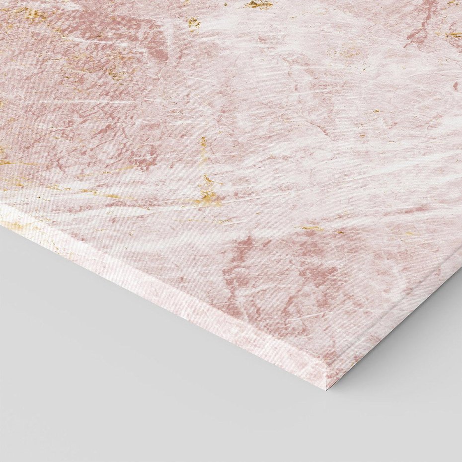 Obraz na płótnie 50x70 - Wyjątkowa Stylizacja - marmur, złoto