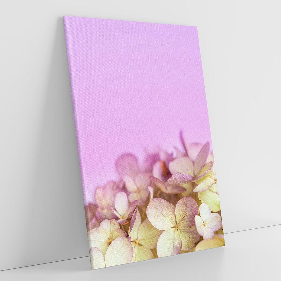 Obraz na płótnie 70x100 - Kwiatowa Uroda - kwiaty, hortensje