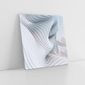Obraz na płótnie 70x70 - Abstrakcyjne Przestrzenie - geometria, 3D