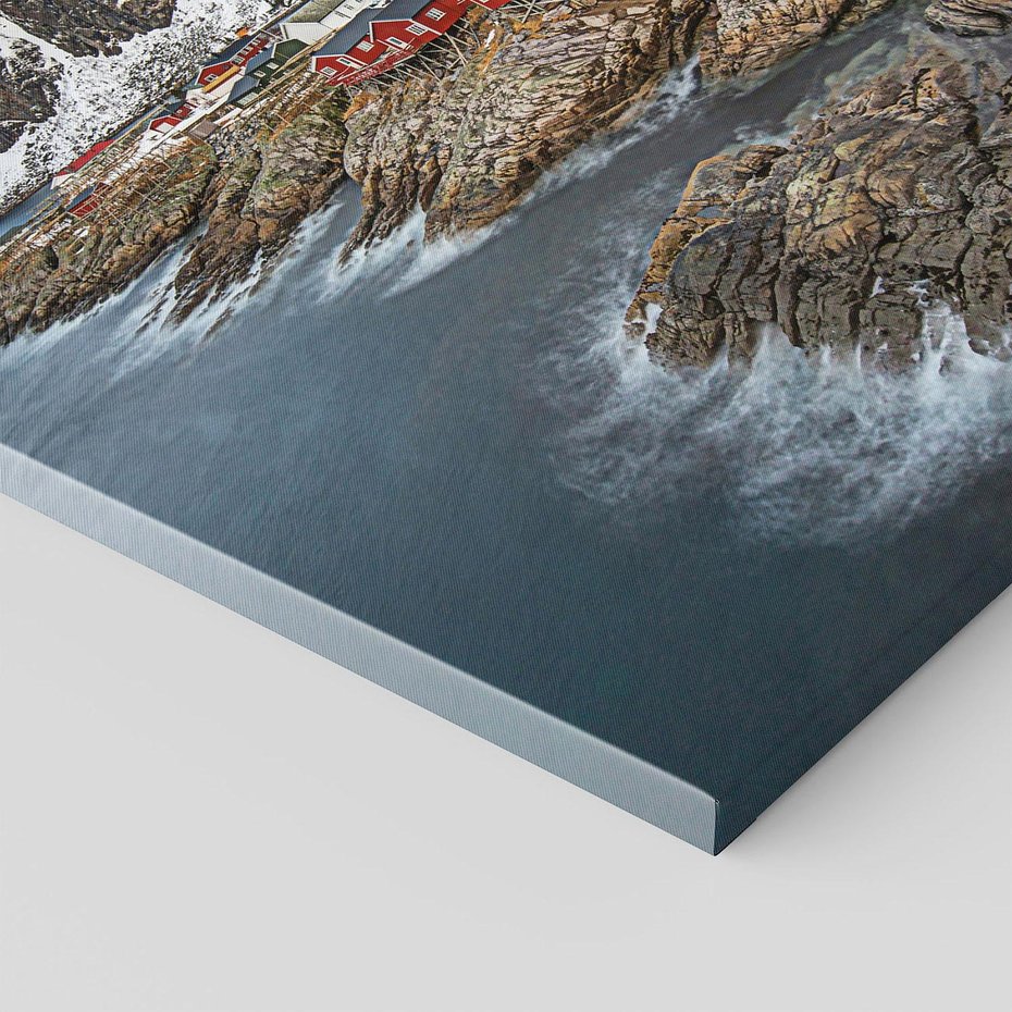 Obraz na płótnie 50x50 - Skandynawia - górska odsłona - Skandynawia, góry