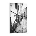 Obraz na płótnie 50x70 - Rower w Kontraście - rower, czarno