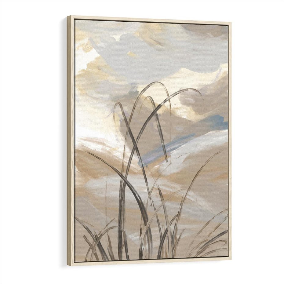 Obraz w ramie 70x100 - Nowoczesne Odbicia - akwarela, obraz - rama drewno