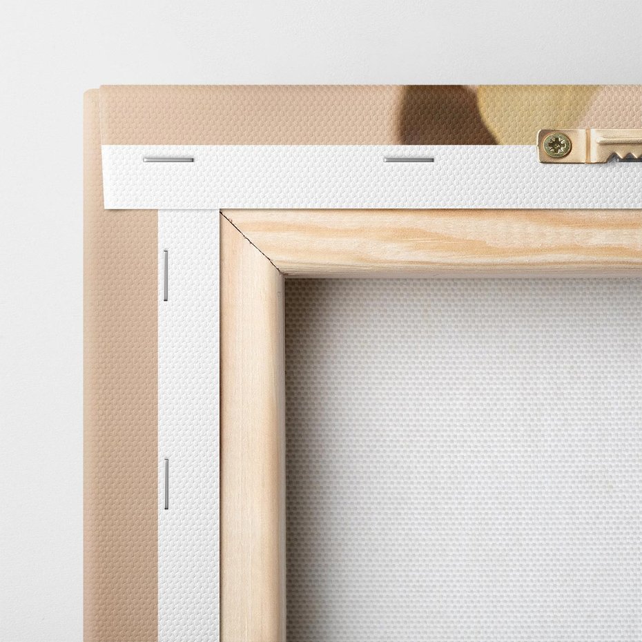 Obraz na płótnie 70x100 - Boho suszone liście - suszony, liść