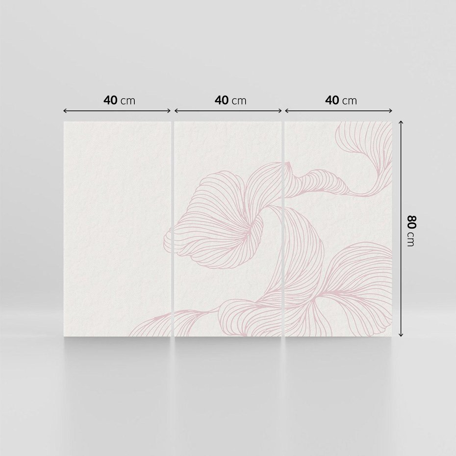 Obraz na płótnie 120x80 - Szept marzeń i tajemnic - abstrakcyjne, roślinne ornamenty