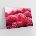 Obraz na płótnie 120x80 - Maliny Soczysta Eksplozja - maliny, owoce