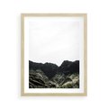Plakat w ramie 40x50 - Górska Potęga - górski krajobraz, góry - rama drewno