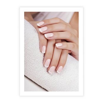 Plakat bez ramy 30x40 - Piękno manicure - manicure, paznokcie