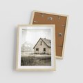Plakat w ramie 40x50 - Ciepła Atmosfera - dom, stary dom w górach - rama drewno