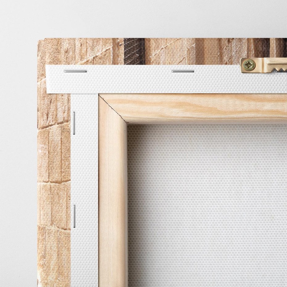 Obraz na płótnie 70x100 - miasto w innej odsłonie - uliczka, perspektywa