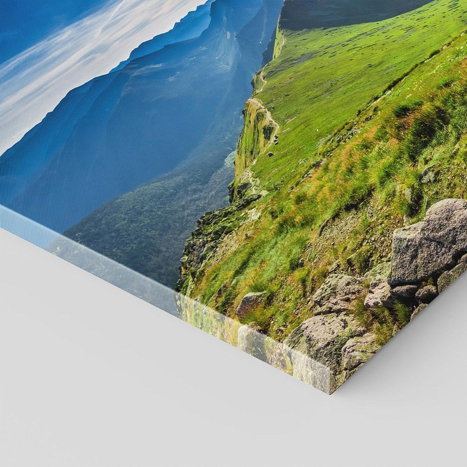 Obraz na płótnie 120x80 - Górska majestatyczność - tatry, góry