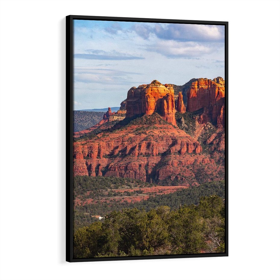 Obraz w ramie 70x100 - Majestatyczny Wielki Kanion - wielki kanion, perspektywa - rama czarna