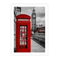 Plakat bez ramy 30x40 - Budka w Londynie - Londyn, budka