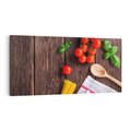 Obraz na płótnie 120x60 - Spaghetti - Kulinarne Delikatesy - spaghetti, makaron