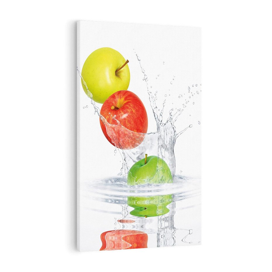 Obraz na płótnie 70x100 - Jabłkowa Fantazja - owoce, jabłka