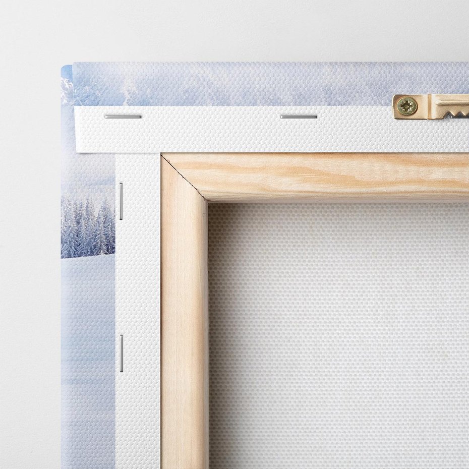 Obraz na płótnie 70x100 - Magia zimowych gór - zima, góry