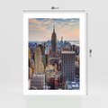 Plakat bez ramy 30x40 - Manhattan - Wieżowce Nowego Jorku - Manhattan, Nowy Jork