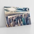 Obraz na płótnie 120x80 - Nowy York w pełnym blasku - Nowy York, miasto