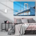 Obraz na płótnie 120x80 - Most niebo architektura - most, niebo