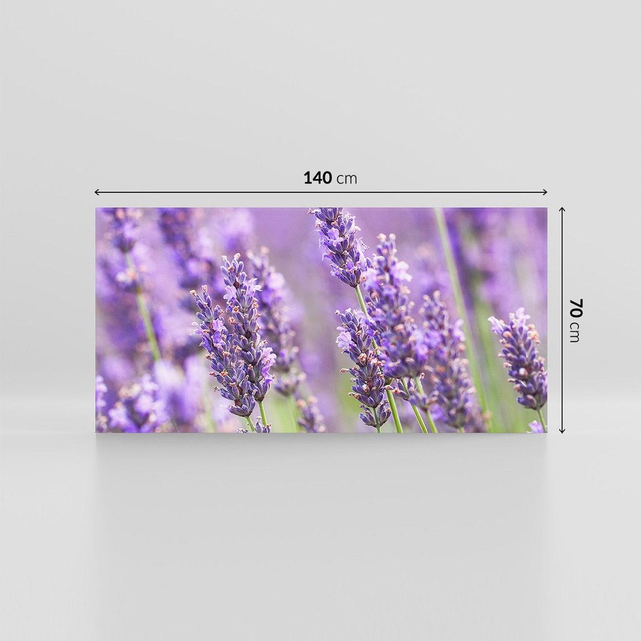 Obraz na płótnie 140x70 - Urok lawendy - lawenda, kwiaty