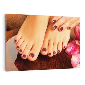 Obraz na płótnie 100x70 - Manicure i Pedicure - manicure, pedicure