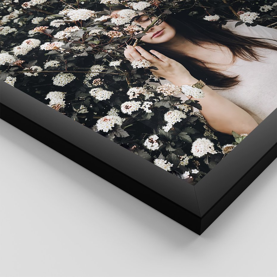 Zestaw obrazy w ramie 30x40 galeria - Typografia, dla, kobiet - rama czarna