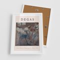 Plakat w ramie 50x70 - Elegancja Baletu na Plakacie - reprodukcja, degas - rama biała