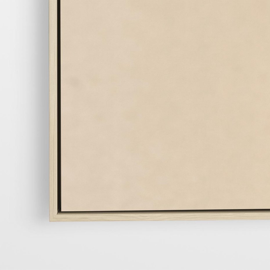 Obraz w ramie 120x80 - Boho suszone liście - suszony, liść - rama drewno