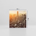 Obraz na płótnie 50x50 - Nowojorska Skyline - Manhattan, Nowy Jork