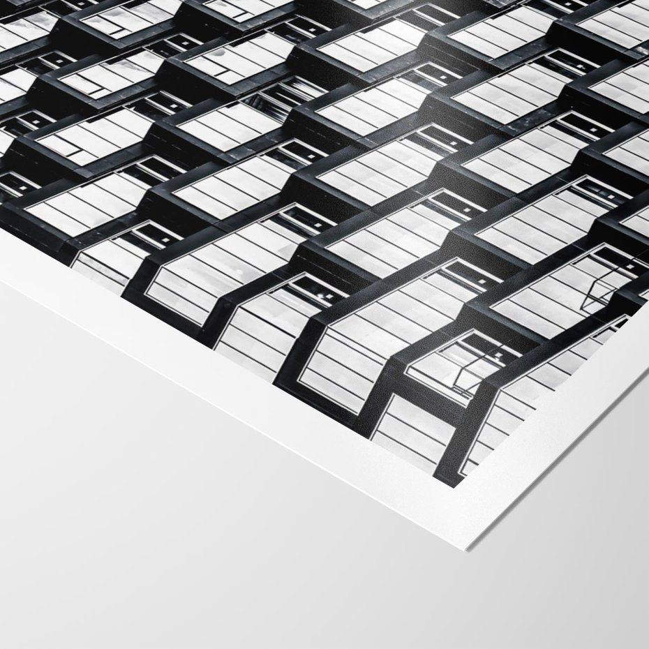 Plakat bez ramy 21x30 - Elegancja Wysokości - architektura, wieżowiec