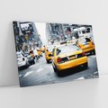 Obraz na płótnie 100x70 - Wszystkie światła prowadzą do Nowego Jorku - TAXI, NY