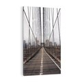Obraz na płótnie 50x70 - Nowoczesna Linia - most, nowoczesna
