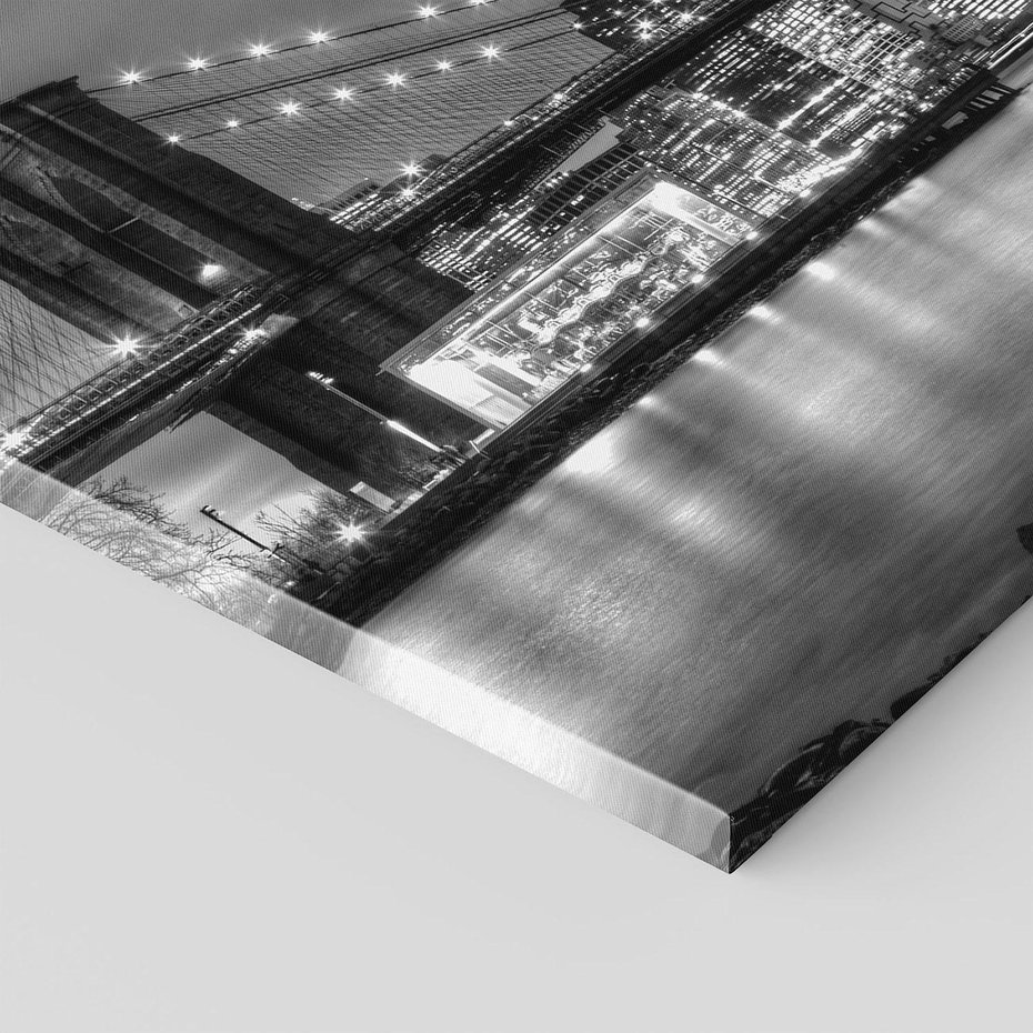 Obraz na płótnie 70x50 - Symbole Nowego Jorku - most, Nowy Jork