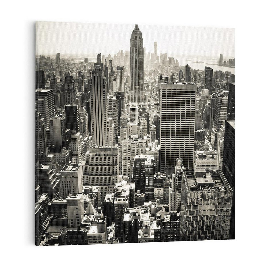 Obraz na płótnie 50x50 - Dusza wielkiego miasta - Manhattan, Nowy Jork