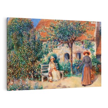Obraz na płótnie 100x70 - In Brittany (En Bretagne) (1886), Pierre-Auguste Renoir - Reprodukcja - reprodukcja, obraz na płótnie