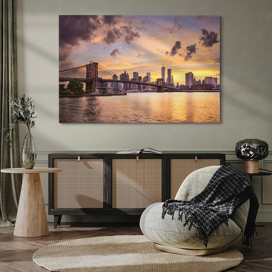 Obraz na płótnie 100x70 - Nowy Jork: Miasto niekończących się możliwości - Nowy Jork, USA