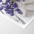 Plakat bez ramy 21x30 - relaks z aromatem - lawenda, spa
