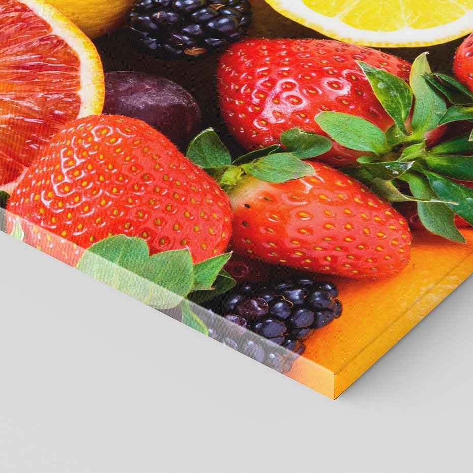 Obraz na płótnie 70x100 - soczysta symfonia smaków - owoce, jabłka
