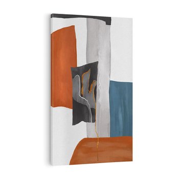 Obraz na płótnie 80x120 - Nowoczesna geometria - nowoczesny, geometryczny