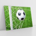 Obraz na płótnie 120x80 - Namiętność Piłki i Gola - piłka nożna, gol
