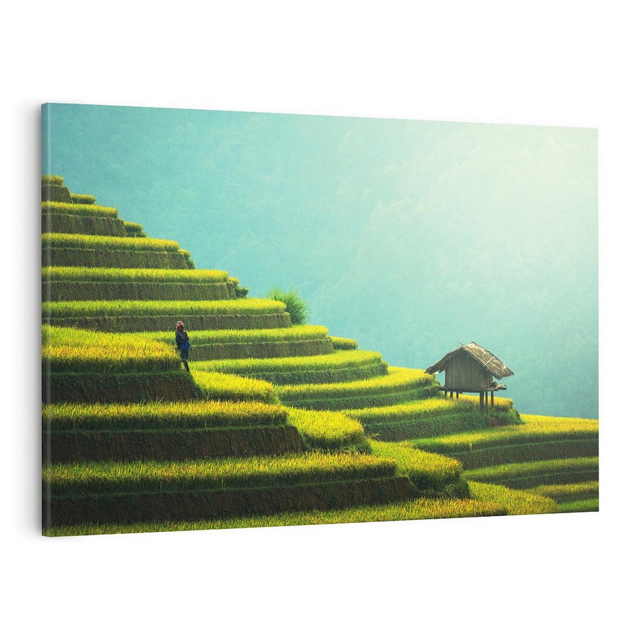 Obraz na płótnie 120x80 - Góry Azji: Siła i Urok Natury - Azja, góry