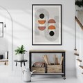 Plakat bez ramy 30x40 - Nowoczesna Abstrakcja - geometria, grafika