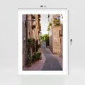 Plakat bez ramy 30x40 - Miłość na Romantycznej Uliczce - romantyczna, uliczka