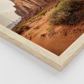 Zestaw obrazy w ramie 50x70 galeria - Kanion, widok, pustynia, USA - rama drewno