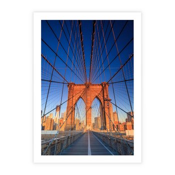 Plakat bez ramy 21x30 - Most architektoniczne arcydzieło - most, architektura