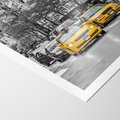 Plakat bez ramy 50x70 - Taksówki w Nowym Jorku - taksówki, Nowy Jork