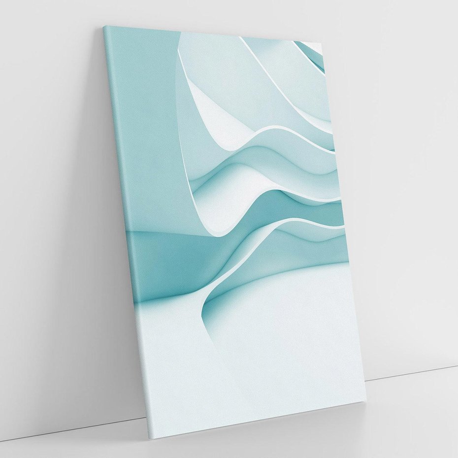 Obraz na płótnie 80x120 - Abstrakcyjne wyrażenie emocji - abstrakcja