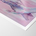 Plakat bez ramy 21x30 - Splecione - obraz olejny, pastelowe kolory